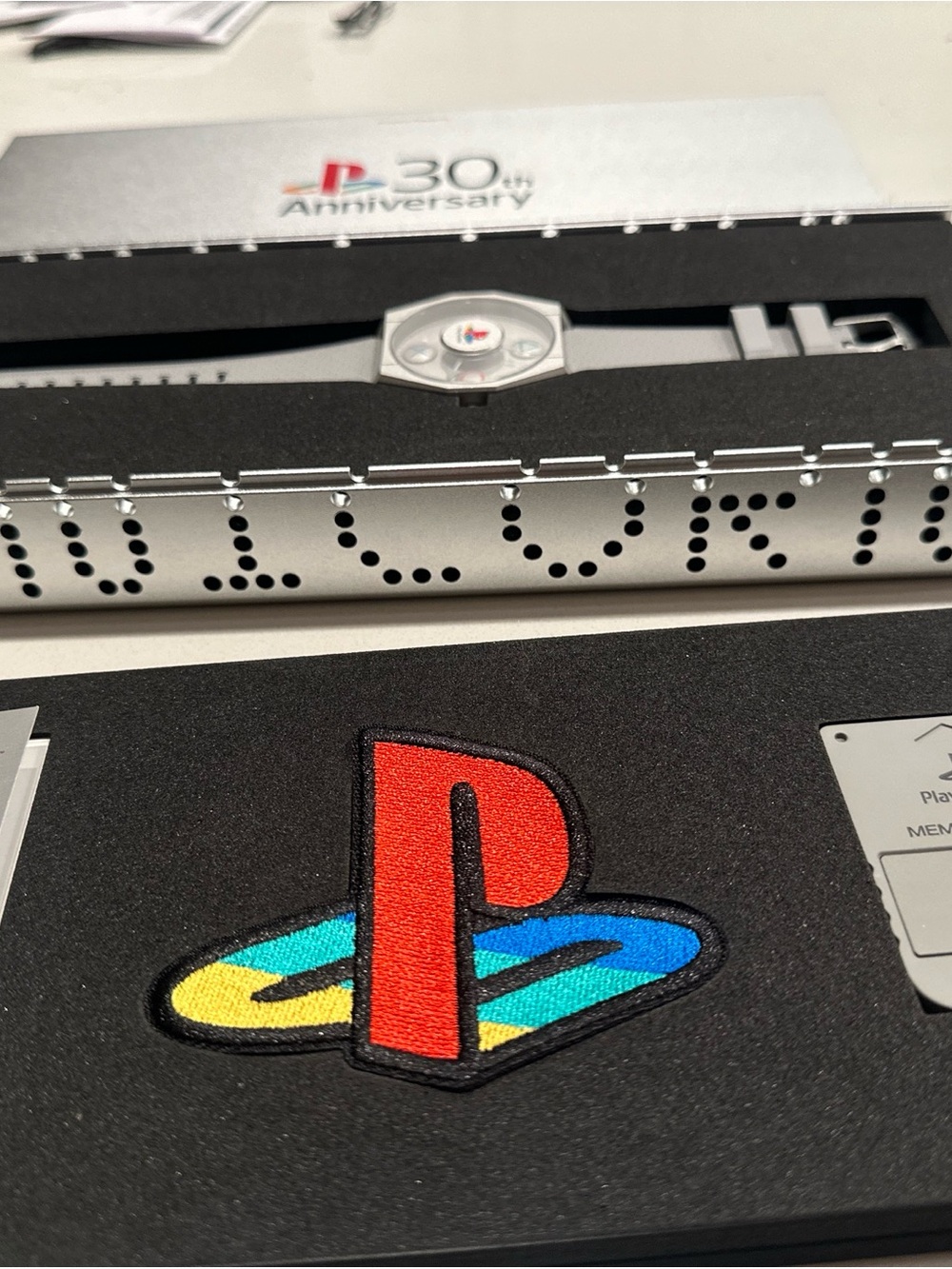 Acorn PlayStation 30th Anniversary Watch Set - Gray, Red, Blue, Yellow, Black - Picture 4 of 5